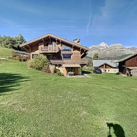 Apartment Duplex Neuf Avec Terrasse Face Au Mont Blanc, 3 Et Mezzanine, A 3 Km Du Centre De - Fr-1-560-65 Combloux