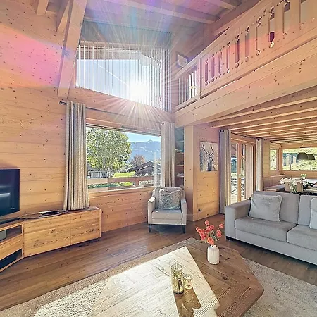Apartment Duplex Neuf Avec Terrasse Face Au Mont Blanc, 3 Et Mezzanine, A 3 Km Du Centre De - Fr-1-560-65